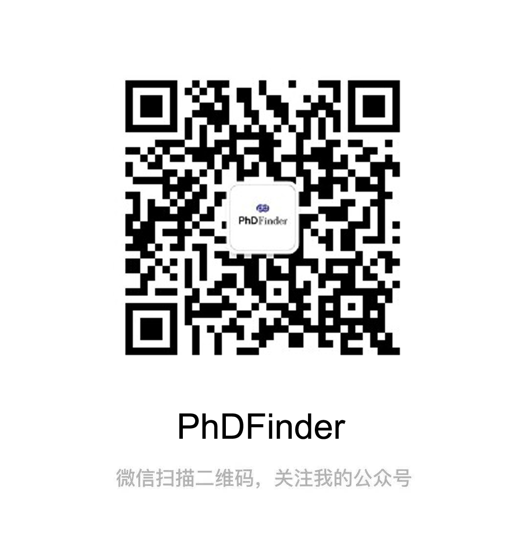 PhDFinder公众号